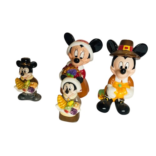 117 - 4 Mickey and Minnie Thanksgiving Cornucorpia