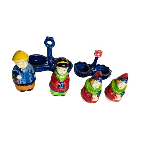 165 - Japanese style clowns harlequin