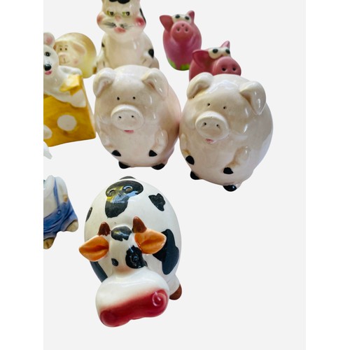75 - Job lot of farm yard animals mainly pigs