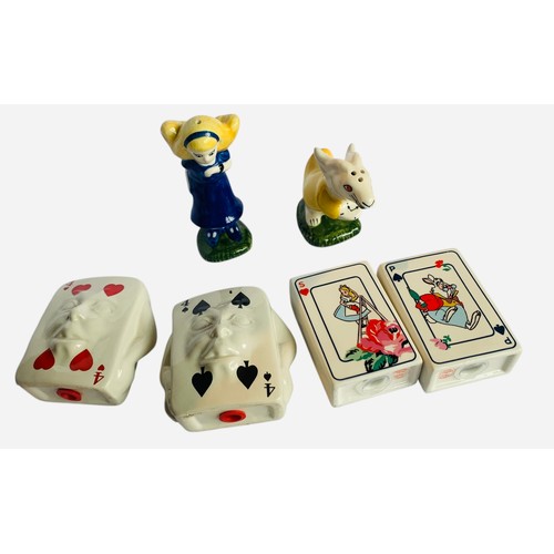 68 - Alice and White Rabbit, Disney Cards, Deck of Cards to include Disney by Cath Kitson