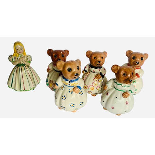 74 - Goldilocks and Her Bears. Goldie Lock A/F