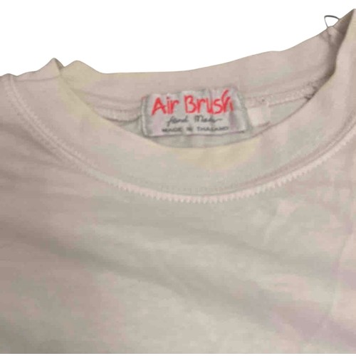 2 - White cotton T-shirt, back featuring colourful Night Riders monster-surfer graphic, small yin-yang Y... 