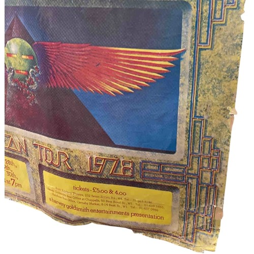 15 - Litho concert poster for Grateful Dead's European Tour, Rainbow Theatre, London, 28–30 September 197... 