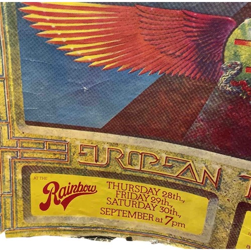 15 - Litho concert poster for Grateful Dead's European Tour, Rainbow Theatre, London, 28–30 September 197... 
