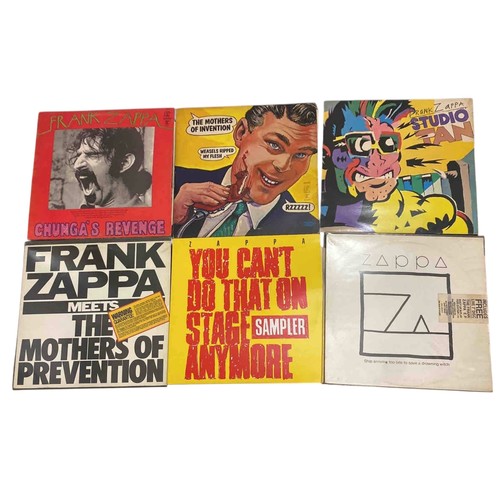 35 - Collection of six Frank Zappa vinyl LPs: Chunga's Revenge, Weasels Ripped My Flesh, Studio Tan, Fran... 