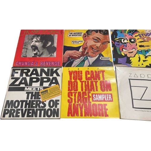 35 - Collection of six Frank Zappa vinyl LPs: Chunga's Revenge, Weasels Ripped My Flesh, Studio Tan, Fran... 