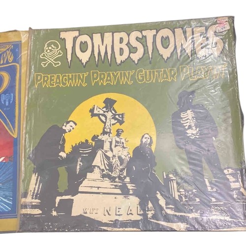 43 - Pair of 12-inch rock LPs including the Grateful Dead's self-titled album on Warner Bros. and Tombsto... 