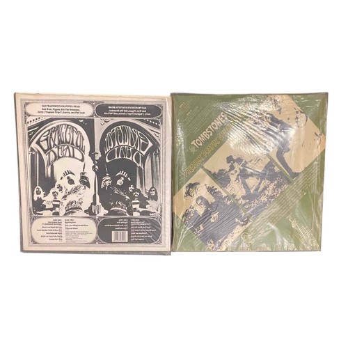 43 - Pair of 12-inch rock LPs including the Grateful Dead's self-titled album on Warner Bros. and Tombsto... 