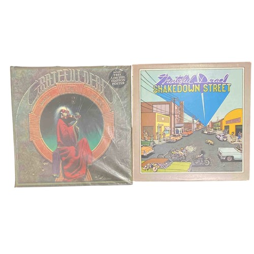48 - Pair of Grateful Dead vinyl LP albums: Blues for Allah (1975) and Shakedown Street (1978), each with... 