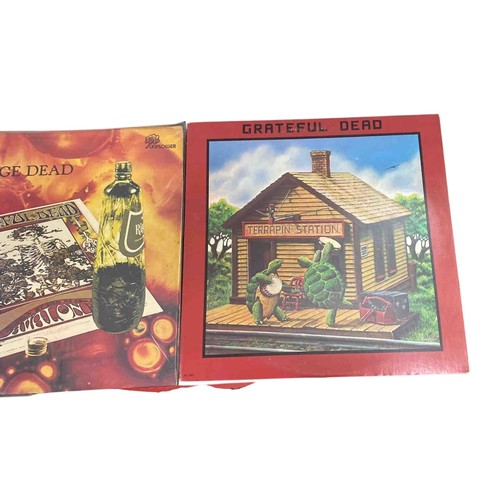 49 - Set of 3 Grateful Dead vinyl LP albums: two copies of Terrapin Station (Arista, 1977) and Vintage De... 