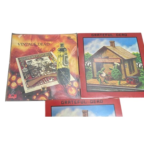 49 - Set of 3 Grateful Dead vinyl LP albums: two copies of Terrapin Station (Arista, 1977) and Vintage De... 