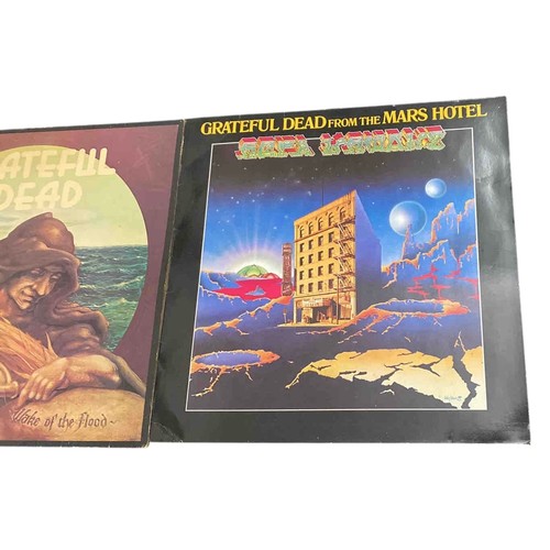 50 - Pair of Grateful Dead vinyl LP albums: Wake of the Flood (1973) and From the Mars Hotel (1974), each... 