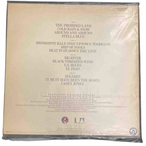 54 - Grateful Dead Steal Your Face, 1976 United Artists/Grateful Dead Records GD-LA620-J2 double LP, gate... 