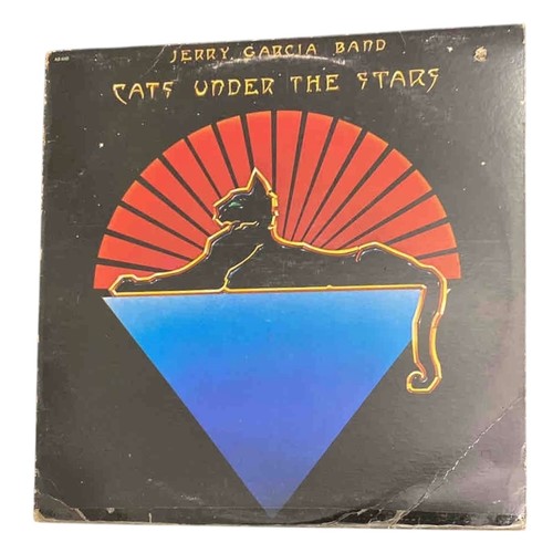56 - Jerry Garcia Band Cats Under the Stars, 12-inch vinyl LP, Arista Records AL 7001, USA, 1978, origina... 