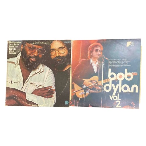 57 - Pair of vinyl LP records, comprising Merl Saunders & Jerry Garcia Live at Keystone (Fantasy F-79002,... 