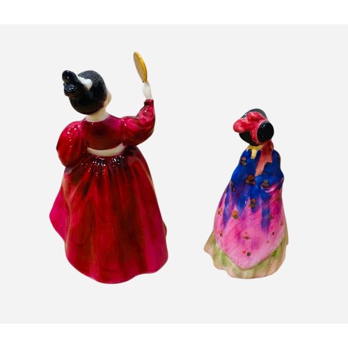 Royal Doulton Vanity Figure and Miniature Figure Paisley