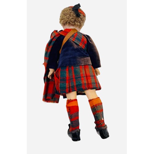 Kammer and Reinhardt composition-headed doll with sleeping eyes and ...