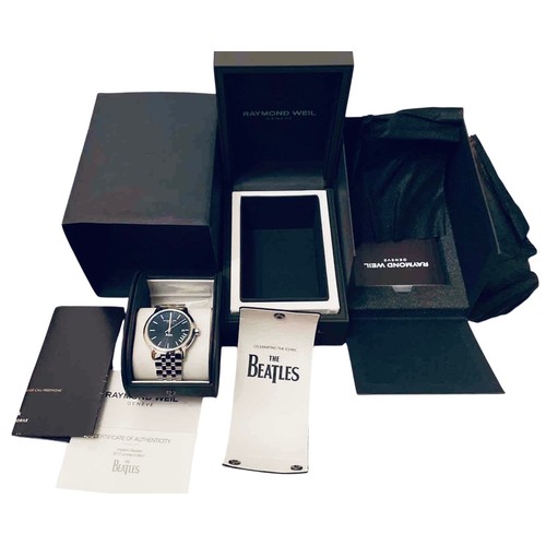 1B - Raymond Weil Beatles Abbey Road stainless steel wristwatch, 'The Beatles' Maestro limited edition, b... 