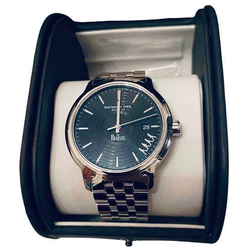 1B - Raymond Weil Beatles Abbey Road stainless steel wristwatch, 'The Beatles' Maestro limited edition, b... 