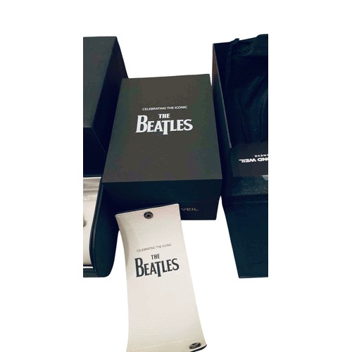 1B - Raymond Weil Beatles Abbey Road stainless steel wristwatch, 'The Beatles' Maestro limited edition, b... 