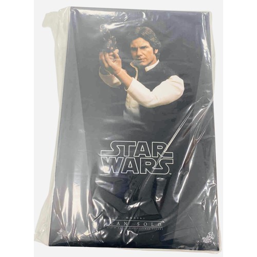 4 - A boxed Star Wars Han Solo 1/6th scale collectible figure, model MMS261, by Hot Toys, presented in o... 