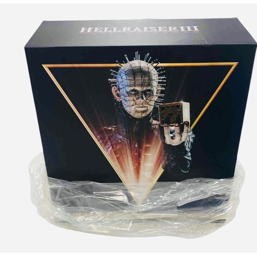 5 - A Sideshow Hellraiser Pinhead 1/4 Scale Statue collector's piece with presentation box, with Pinhead... 