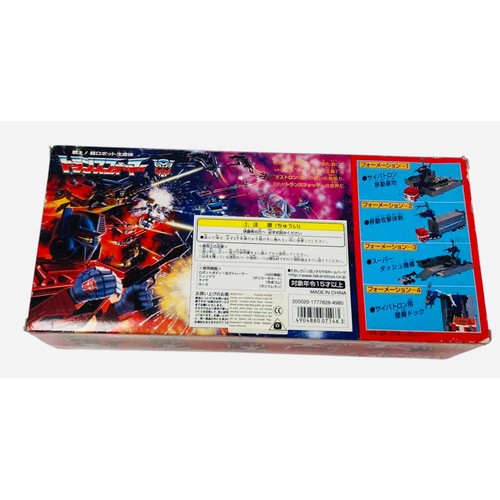 7 - A Takara Transformers Japan Cybertron / Convoy toy truck in original window box, Japanese issue, wit... 