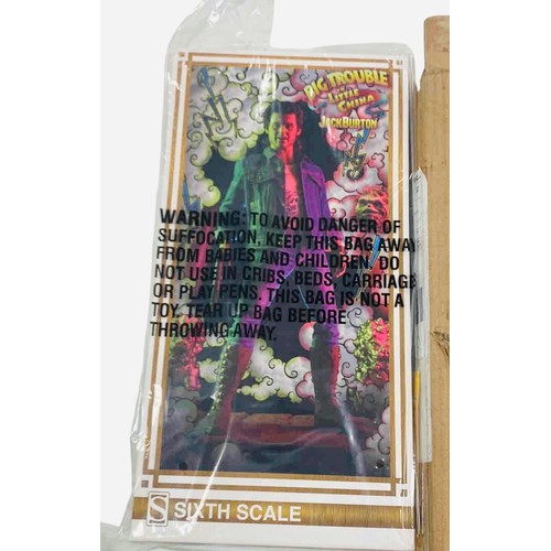 9 - A Sideshow Collectibles Big Trouble in Little China Jack Burton sixth scale action figure, boxed, wi... 