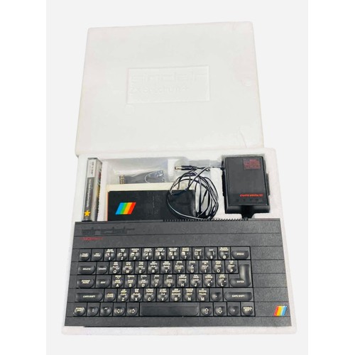 A Sinclair ZX Spectrum+ personal computer with original polystyrene ...