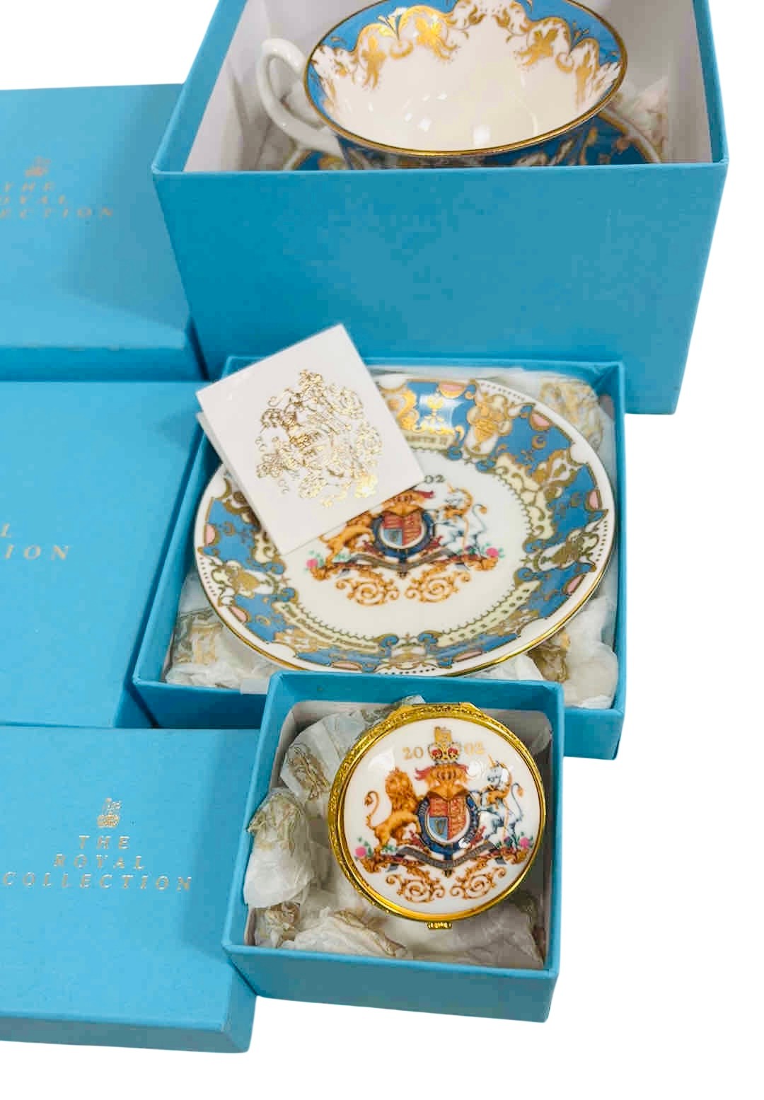 A group of Royal Collection commemorative porcelain wares, comprising a ...