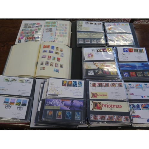 1263 - An extensive collection of First Day Covers from 1966 to 2000 in five albums and two albums containi... 