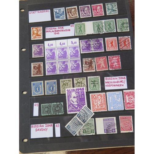 1270 - A Foreign stamp collection to include interesting Netherlands booklet pane issues