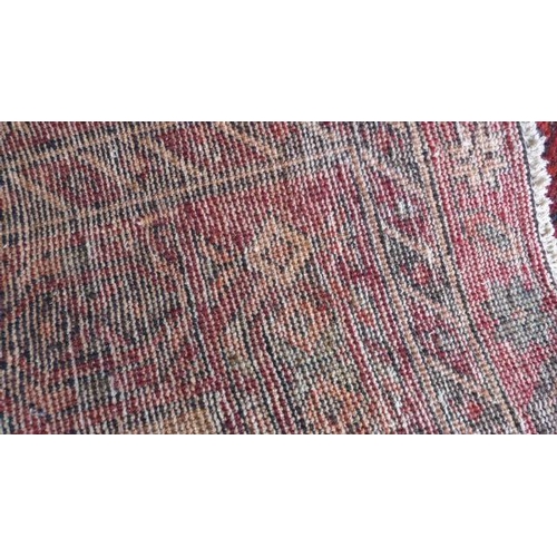 419 - A Hand Knotted Hamadan Runner, 3.20m x 1.55m