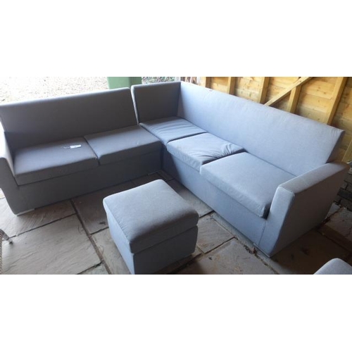 45 - A Bramblecrest Hudson left hand combi, A Bramblecrest Hudson 3 Seat Sofa and A Bramblecrest Hudson F... 