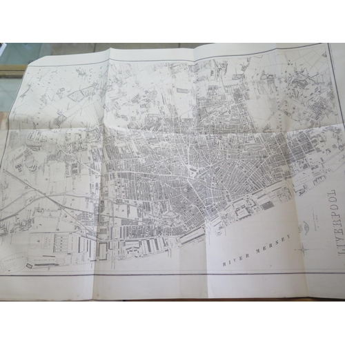 1408 - A bound volume The Dispatch Atlas containing British and World maps, by Edward Weller, John Dower an... 