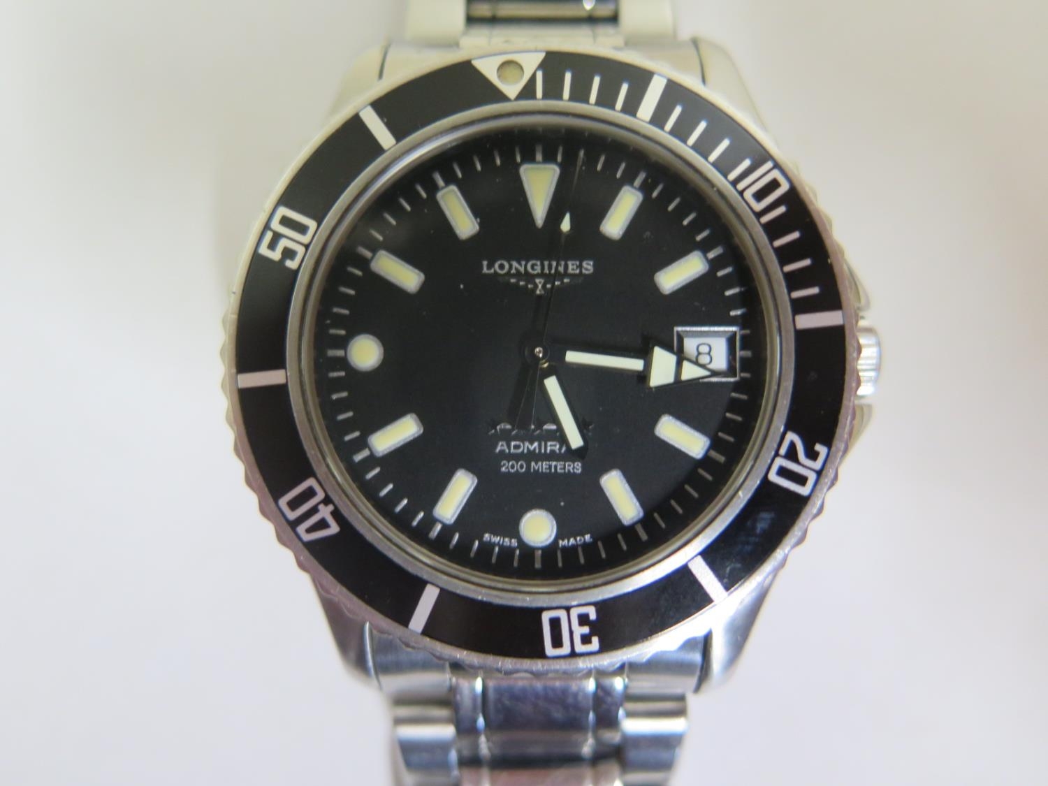 A gents Longines Admiral 5 star Calibre 636 automatic wristwatch