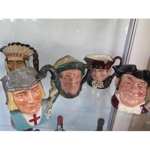 1241 - Ten Royal Doutlon character jugs, all good