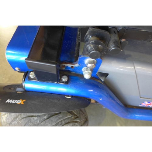 1 - An Horizon Aztec electric mobility scooter, reg VU11 FLA, with rear luggage box, bought in 2015 for ... 