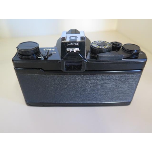 1278 - An Olympus OM1 camera Olympus OM 20 camera with 50mm Olympus lens, also an Olympus 28mm lens, Olympu... 