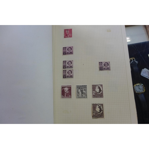 1355 - A collections of mint and used Commonwealth stamps in five albums together with a stock book