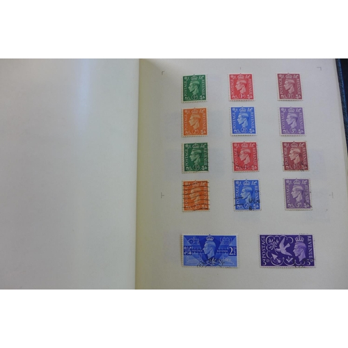 1355 - A collections of mint and used Commonwealth stamps in five albums together with a stock book