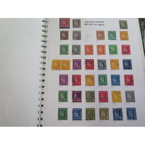 1359 - A nice collection of mint and fine used Finland stamps in a binder with ranges from 1880's - late 19... 