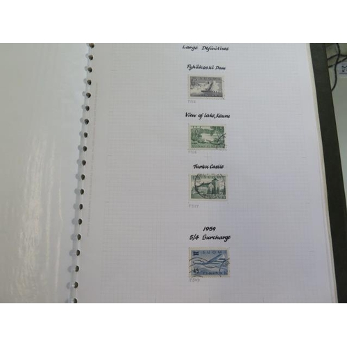 1359 - A nice collection of mint and fine used Finland stamps in a binder with ranges from 1880's - late 19... 