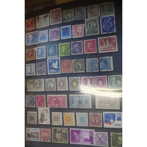 1365 - A treasure trove of stamps from around the world, including commonwealth and GB, on stock cards, alb... 