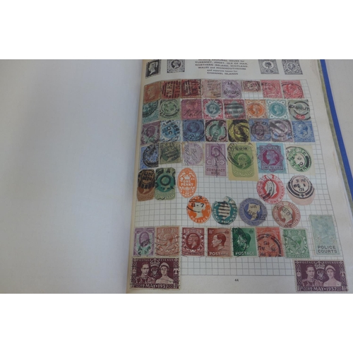 1368 - A single world stamp album, with some Chinese