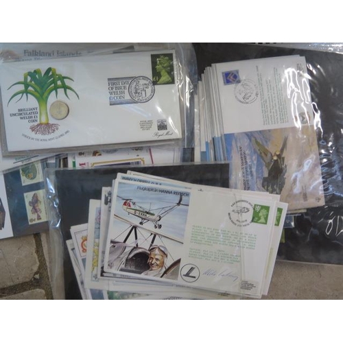 1374 - A good quantity of 1st day covers, and two stamp albums