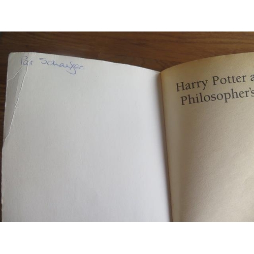 1000 - Rowling, J. K. Harry Potter and the Philosopher's Stone, first edition, first issue, London: Bloomsb... 