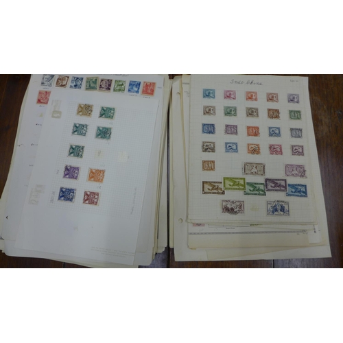 1003 - Old style World stamp collection of - mainly - Earlies on large quantity of album pages and in plast... 