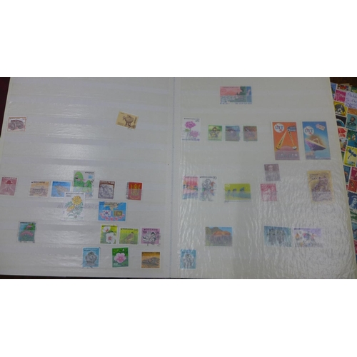 1009 - Eclectic stamp collection with a bit of everything in stock-books and cards, albums, presentation fo... 