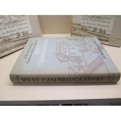 1059 - City of Cambridge A survey and Inventory by the Royal Commission on Historical Monuments, 2 parts, a... 